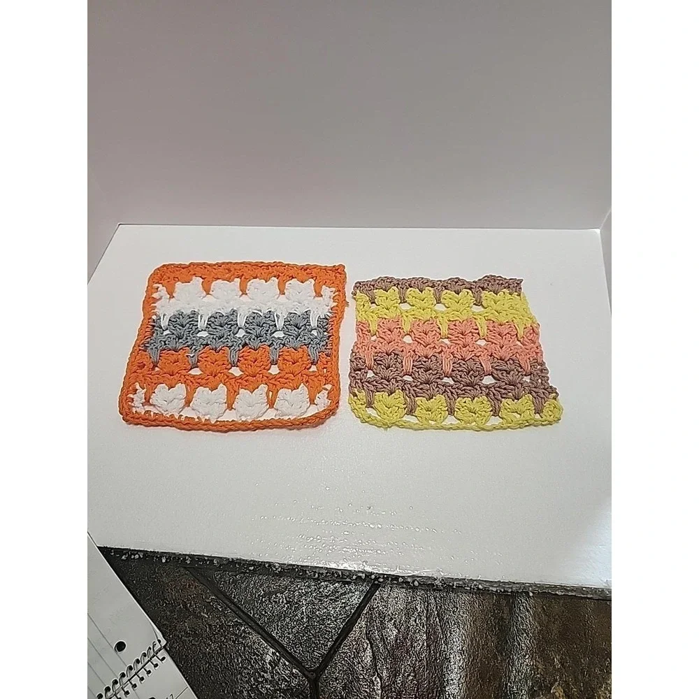 New Homemade Cat Dish Clothes Cotton Fabric‎ Handmade Kitty Set Of 2